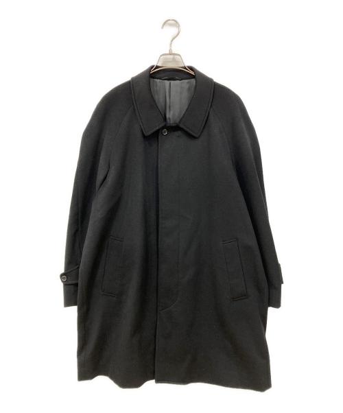 CASHMERE100（カシミヤ100）CASHMERE100 (カシミヤ100) カシミヤコート ブラック サイズ:LLサイズの古着・服飾アイテム