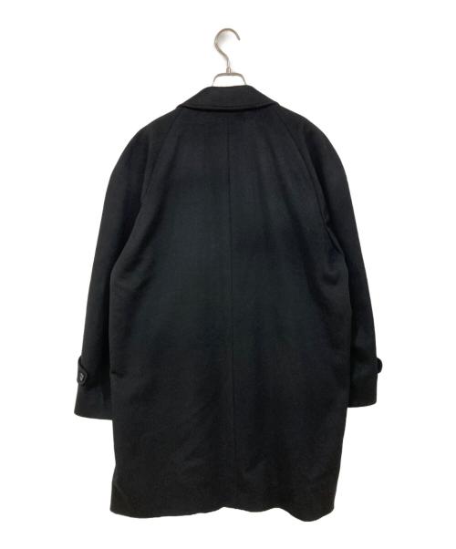 CASHMERE100（カシミヤ100）CASHMERE100 (カシミヤ100) カシミヤコート ブラック サイズ:LLサイズの古着・服飾アイテム