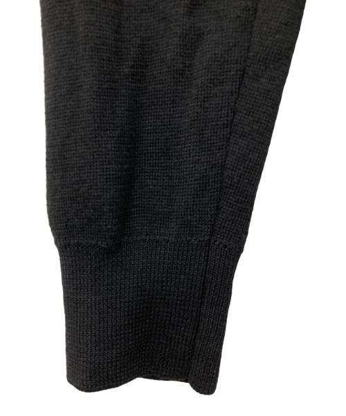 AMI Alexandre Mattiussi（アミアレクサンドルマテュッシ）AMI Alexandre Mattiussi (アミアレクサンドルマテュッシ) ニットポロシャツ ブラック サイズ:SIZE Lの古着・服飾アイテム