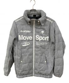 DESCENTE（デサント）の古着「ライトダウンジャケット」｜グレー