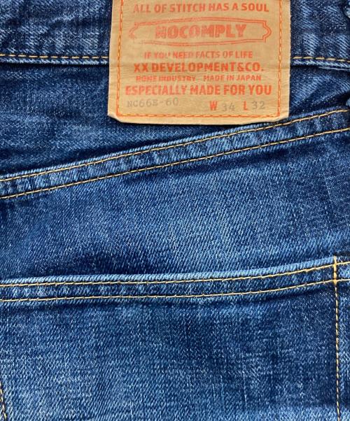 NOCOMPLY（ノーコンプライ）NOCOMPLY (ノーコンプライ) デニムパンツ インディゴ サイズ:W34×L32の古着・服飾アイテム