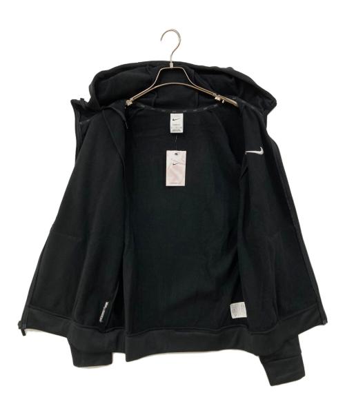 NIKE（ナイキ）NIKE (ナイキ) フルジップ フィットネスパーカー ブラック サイズ:XL 未使用品の古着・服飾アイテム