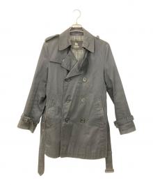 BURBERRY BLACK LABEL（バーバリーブラックレーベル）の古着「トレンチコート」｜ネイビー