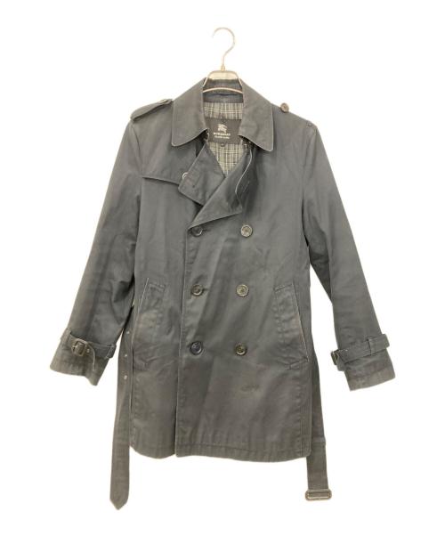 BURBERRY BLACK LABEL（バーバリーブラックレーベル）BURBERRY BLACK LABEL (バーバリーブラックレーベル) トレンチコート ネイビー サイズ:Mサイズの古着・服飾アイテム