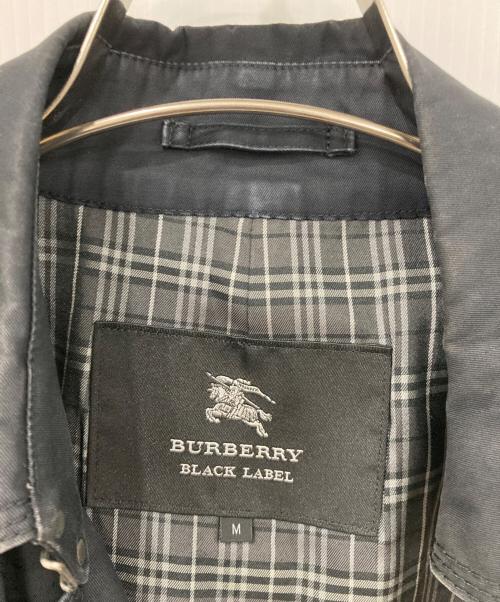 BURBERRY BLACK LABEL（バーバリーブラックレーベル）BURBERRY BLACK LABEL (バーバリーブラックレーベル) トレンチコート ネイビー サイズ:Mサイズの古着・服飾アイテム