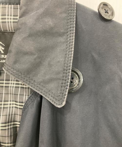 BURBERRY BLACK LABEL（バーバリーブラックレーベル）BURBERRY BLACK LABEL (バーバリーブラックレーベル) トレンチコート ネイビー サイズ:Mサイズの古着・服飾アイテム