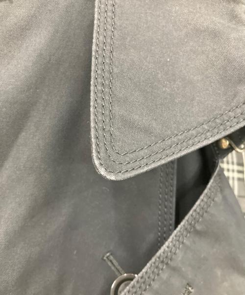 BURBERRY BLACK LABEL（バーバリーブラックレーベル）BURBERRY BLACK LABEL (バーバリーブラックレーベル) トレンチコート ネイビー サイズ:Mサイズの古着・服飾アイテム