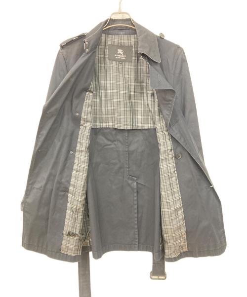 BURBERRY BLACK LABEL（バーバリーブラックレーベル）BURBERRY BLACK LABEL (バーバリーブラックレーベル) トレンチコート ネイビー サイズ:Mサイズの古着・服飾アイテム