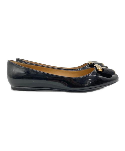 Salvatore Ferragamo（サルヴァトーレ フェラガモ）Salvatore Ferragamo (サルヴァトーレ フェラガモ) パンプス ブラック サイズ:6 1/2の古着・服飾アイテム