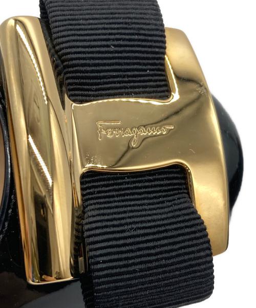 Salvatore Ferragamo（サルヴァトーレ フェラガモ）Salvatore Ferragamo (サルヴァトーレ フェラガモ) パンプス ブラック サイズ:6 1/2の古着・服飾アイテム