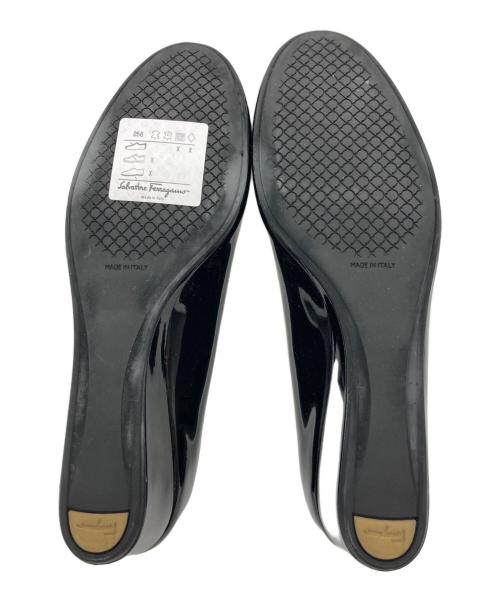 Salvatore Ferragamo（サルヴァトーレ フェラガモ）Salvatore Ferragamo (サルヴァトーレ フェラガモ) パンプス ブラック サイズ:6 1/2の古着・服飾アイテム