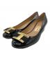 Salvatore Ferragamo（サルヴァトーレ フェラガモ）の古着「パンプス」｜ブラック