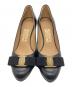 中古・古着 Salvatore Ferragamo (サルヴァトーレ フェラガモ) ヒールパンプス ブラック サイズ:6 1/2：30000円