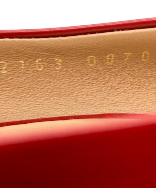 Salvatore Ferragamo（サルヴァトーレ フェラガモ）Salvatore Ferragamo (サルヴァトーレ フェラガモ) ヒールパンプス レッド サイズ:6 1/2の古着・服飾アイテム