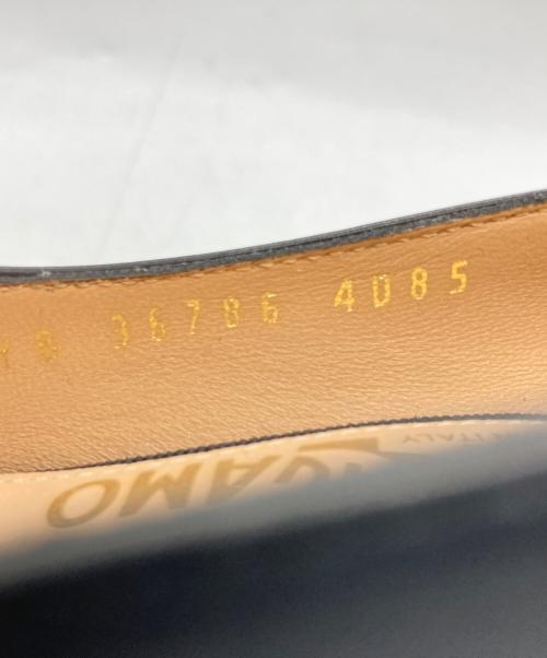 Salvatore Ferragamo（サルヴァトーレ フェラガモ）Salvatore Ferragamo (サルヴァトーレ フェラガモ) ヒールパンプス ブラック サイズ:6 1/2の古着・服飾アイテム