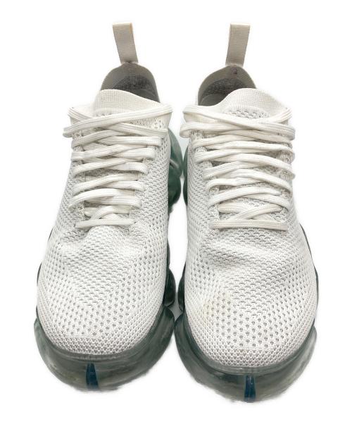 grounds（グラウンズ）grounds (グラウンズ) スニーカー ホワイト×ライトグリーン サイズ:25cmの古着・服飾アイテム