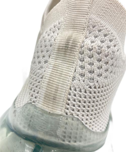 grounds（グラウンズ）grounds (グラウンズ) スニーカー ホワイト×ライトグリーン サイズ:25cmの古着・服飾アイテム