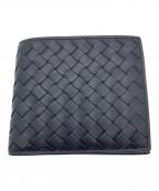 BOTTEGA VENETAボッテガベネタ）の古着「2つ折り財布」｜ブラック