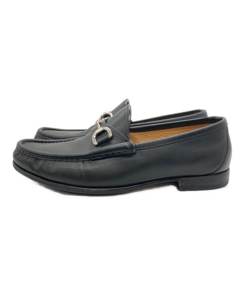 GUCCI（グッチ）GUCCI (グッチ) ホースビットローファー ブラック サイズ:SIZE 6の古着・服飾アイテム