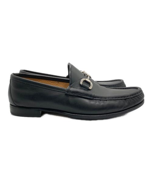 GUCCI（グッチ）GUCCI (グッチ) ホースビットローファー ブラック サイズ:SIZE 6の古着・服飾アイテム