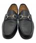 中古・古着 GUCCI (グッチ) ホースビットローファー ブラック サイズ:SIZE 6：23000円