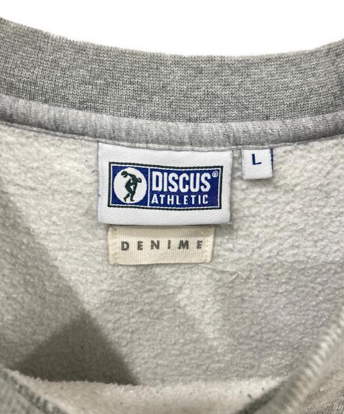 DISCUS（ディスカス）DISCUS (ディスカス) スウェット グレー サイズ:Lサイズの古着・服飾アイテム