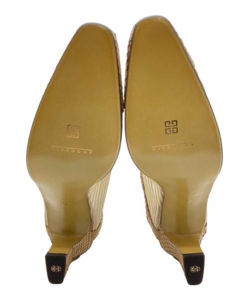 GIVENCHY（ジバンシィ）GIVENCHY (ジバンシィ) ヒールサンダル ベージュ サイズ:35の古着・服飾アイテム