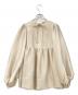 YORI (ヨリ) シャイニーパフブラウス ベージュ サイズ:SIZE 36：12000円
