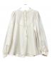 YORI（ヨリ）の古着「セレモニーリボンパフブラウス」｜ホワイト