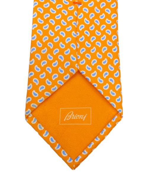 BRIONI（ブリオーニ）BRIONI (ブリオーニ) ネクタイ オレンジ サイズ:記載無しの古着・服飾アイテム