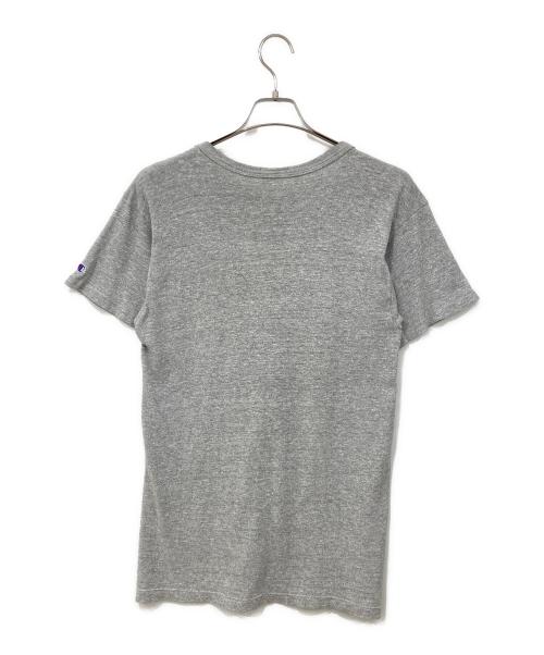 Champion（チャンピオン）Champion (チャンピオン) 半袖カットソー グレー サイズ:MEDIUMの古着・服飾アイテム