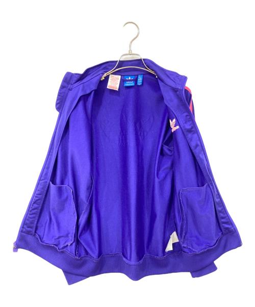 adidas（アディダス）adidas (アディダス) トラックジャケット パープル×ピンク サイズ:Lの古着・服飾アイテム