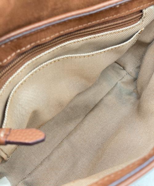 COLE HAAN（コールハーン）COLE HAAN (コールハーン) ミニショルダーバッグ ブラウンの古着・服飾アイテム