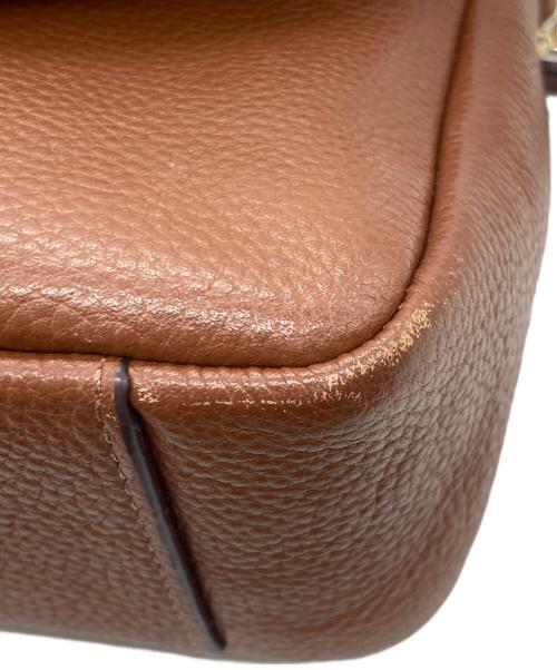 COLE HAAN（コールハーン）COLE HAAN (コールハーン) ミニショルダーバッグ ブラウンの古着・服飾アイテム
