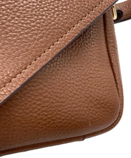 COLE HAAN（コールハーン）COLE HAAN (コールハーン) ミニショルダーバッグ ブラウンの古着・服飾アイテム