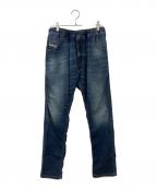 DIESELディーゼル）の古着「スウェットパンツ」｜インディゴ