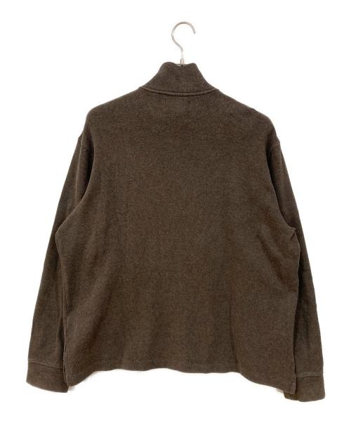 POLO RALPH LAUREN（ポロ・ラルフローレン）POLO RALPH LAUREN (ポロ・ラルフローレン) ハーフジップスウェット グレー サイズ:Lの古着・服飾アイテム