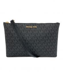 MICHAEL KORS（マイケル・コース）の古着「ショルダーポーチ」｜ブラック