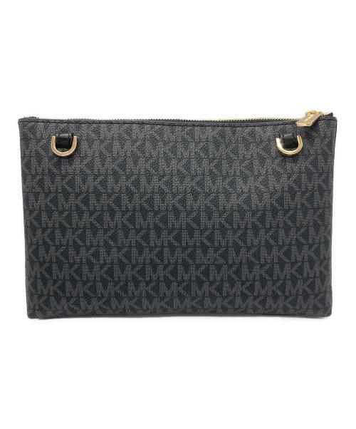 MICHAEL KORS（マイケル・コース）MICHAEL KORS (マイケル・コース) ショルダーポーチ ブラックの古着・服飾アイテム
