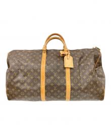 LOUIS VUITTON（ルイ ヴィトン）の古着「キーポル・バンドリエール60」｜ブラウン