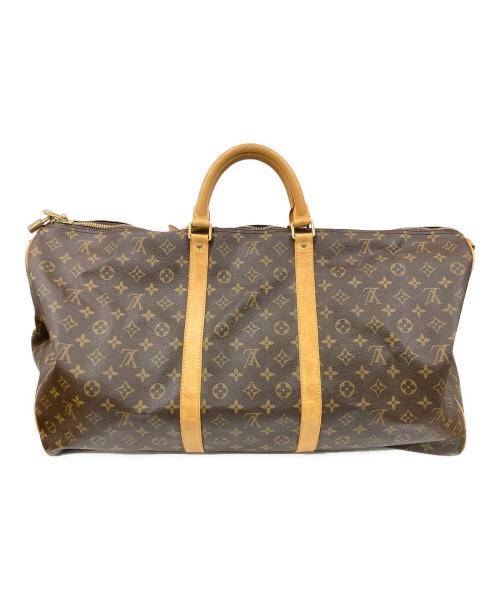 LOUIS VUITTON（ルイ ヴィトン）LOUIS VUITTON (ルイ ヴィトン) キーポル・バンドリエール60 ブラウンの古着・服飾アイテム