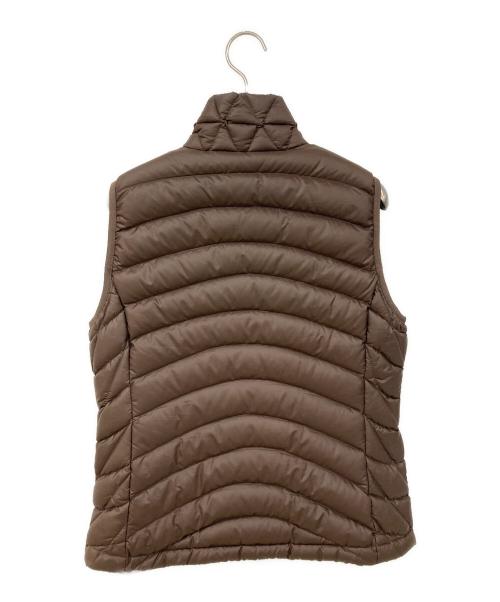 Patagonia（パタゴニア）Patagonia (パタゴニア) ダウンベスト ブラウン サイズ:SIZE Sの古着・服飾アイテム
