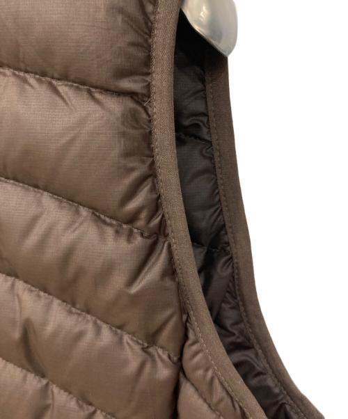 Patagonia（パタゴニア）Patagonia (パタゴニア) ダウンベスト ブラウン サイズ:SIZE Sの古着・服飾アイテム