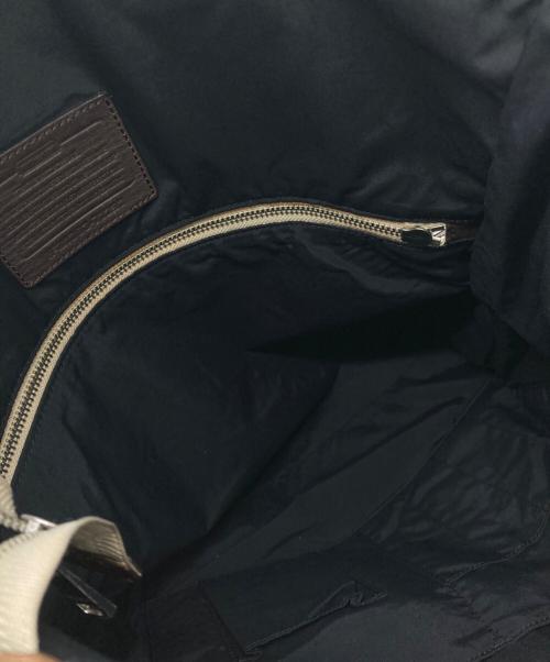 COACH（コーチ）COACH (コーチ) 2WAYバッグ ブラック×ブラウンの古着・服飾アイテム