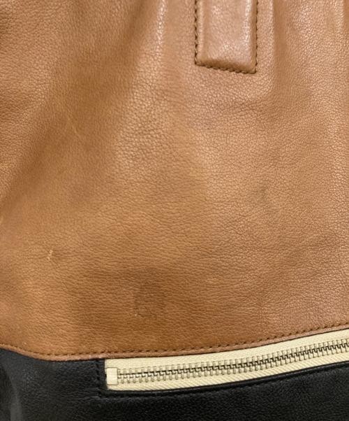 COACH（コーチ）COACH (コーチ) 2WAYバッグ ブラック×ブラウンの古着・服飾アイテム