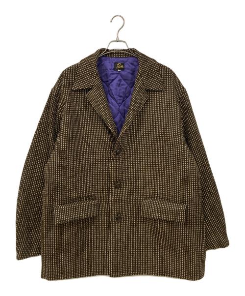 Needles（ニードルズ）Needles (ニードルズ) ツイードコート ブラウン×パープル サイズ:Lサイズの古着・服飾アイテム
