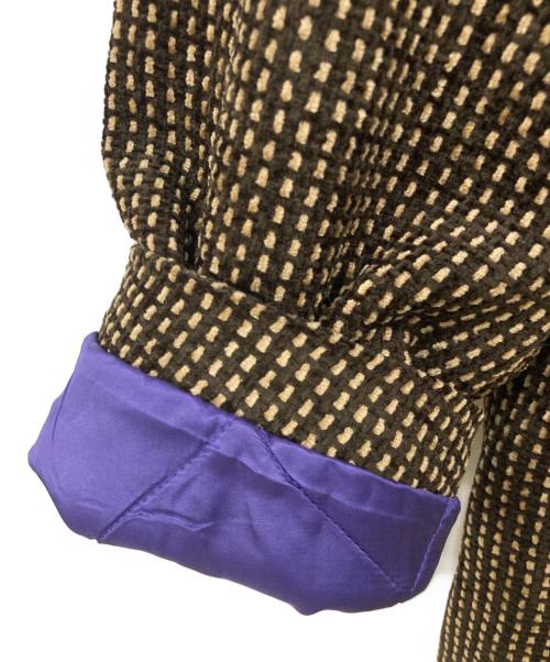 Needles（ニードルズ）Needles (ニードルズ) ツイードコート ブラウン×パープル サイズ:Lサイズの古着・服飾アイテム