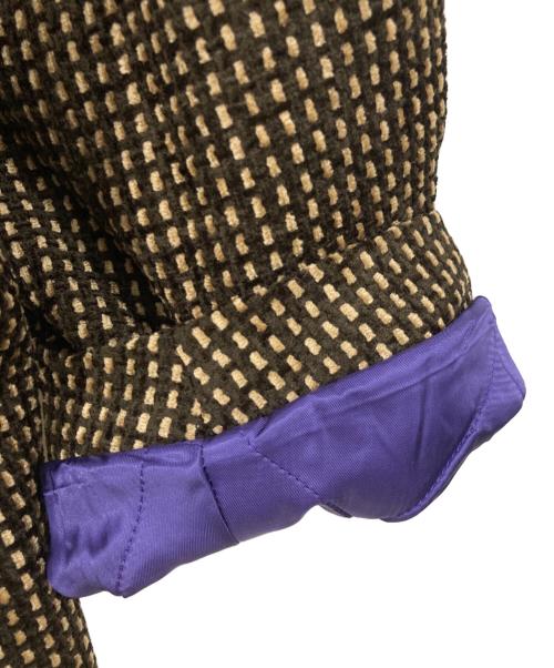 Needles（ニードルズ）Needles (ニードルズ) ツイードコート ブラウン×パープル サイズ:Lサイズの古着・服飾アイテム