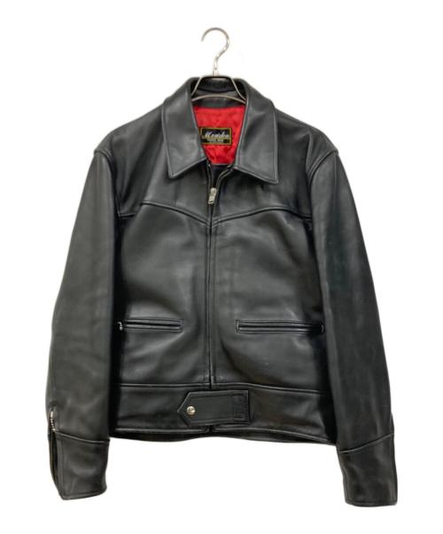 KADOYA（カドヤ）KADOYA (カドヤ) レザーライダースジャケット ブラック サイズ:表記なしの古着・服飾アイテム
