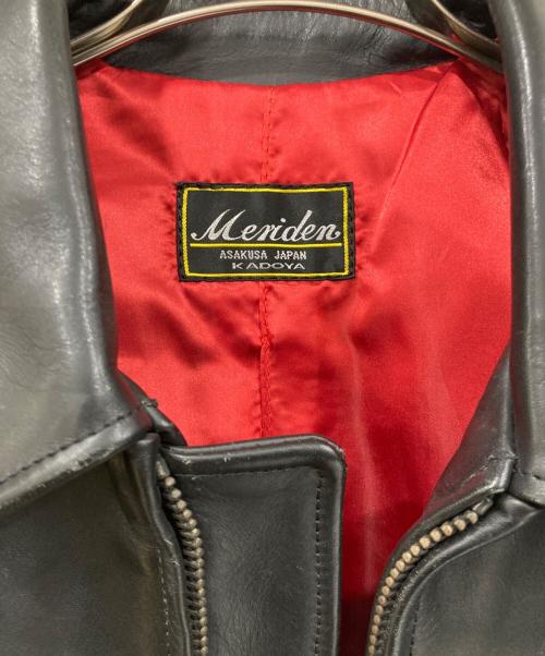 KADOYA（カドヤ）KADOYA (カドヤ) レザーライダースジャケット ブラック サイズ:表記なしの古着・服飾アイテム